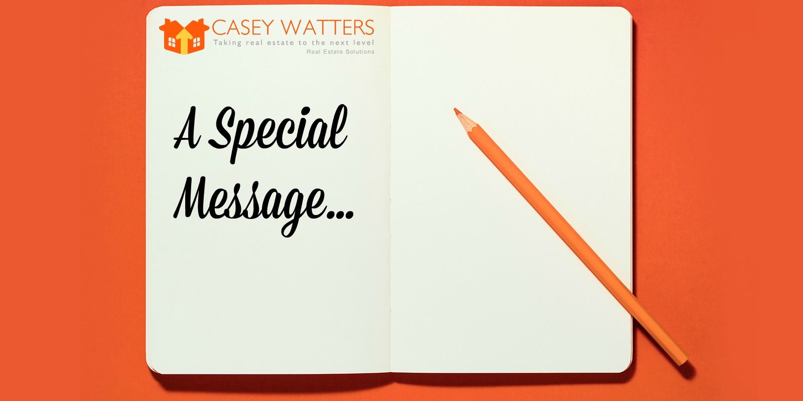 special message from casey watters